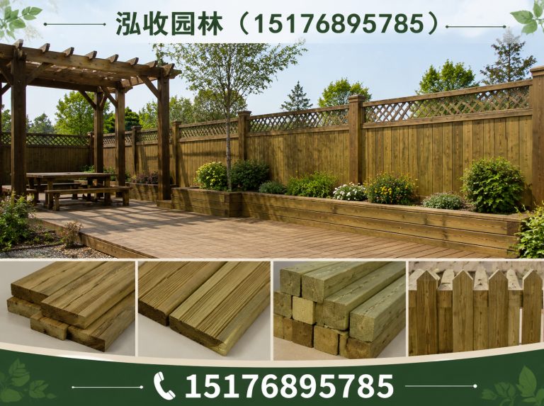 晋中塑木地板展示图