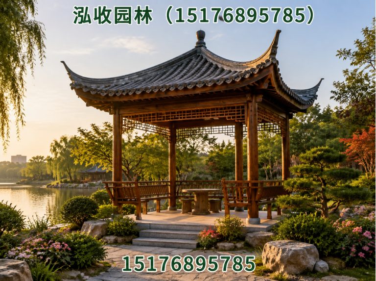 晋中凉亭展示图